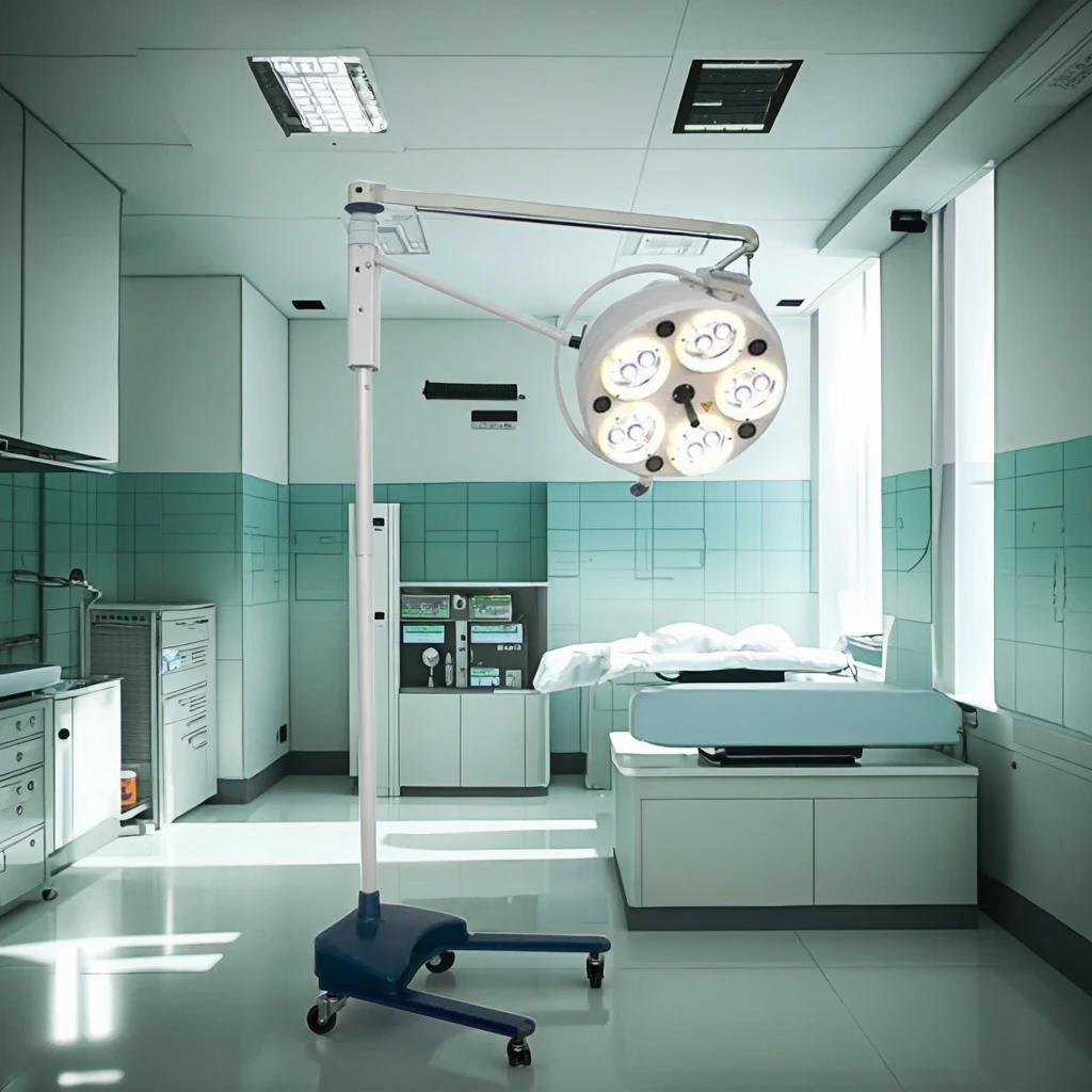 Movable Lamp Battery Operated LED Operating Lamp Vet Bulb Floor-standing OT Light
Movable Lamp Battery Operated LED Operating Lamp Vet Bulb Floor-standing OT Light