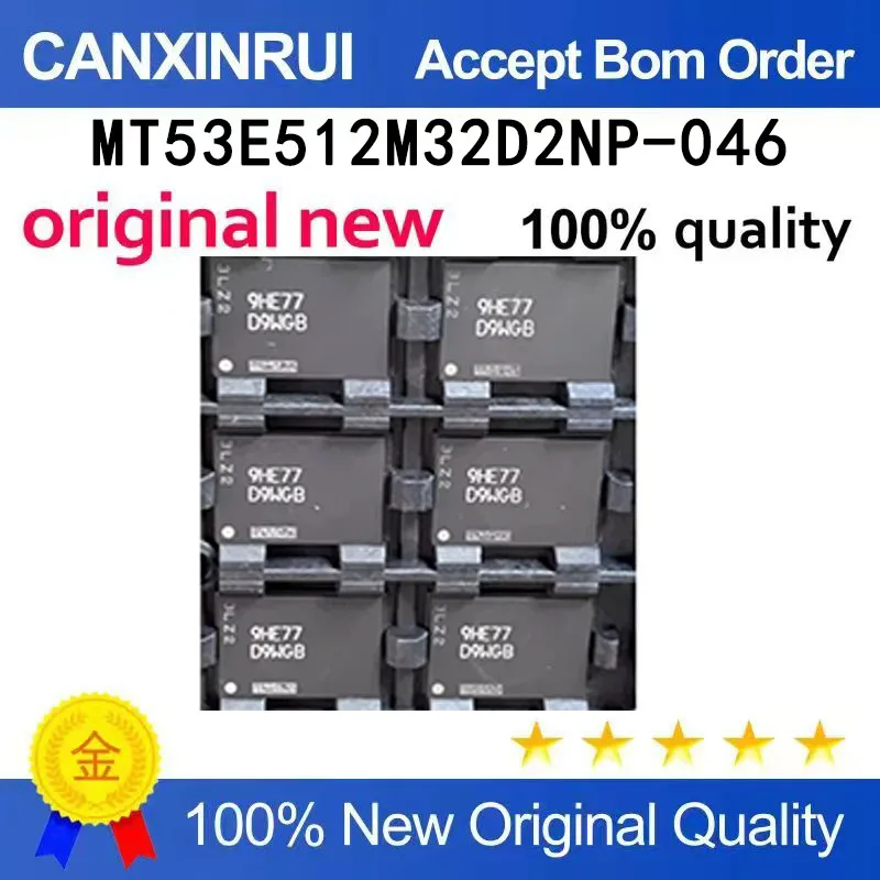 (5pcs-100pcs)Brand new original MT53E512M32D2NP-046 WT: E silk screen D9WGB FBGA200
(5pcs-100pcs)Brand new original MT53E512M32D2NP-046 WT: E silk screen D9WGB FBGA200