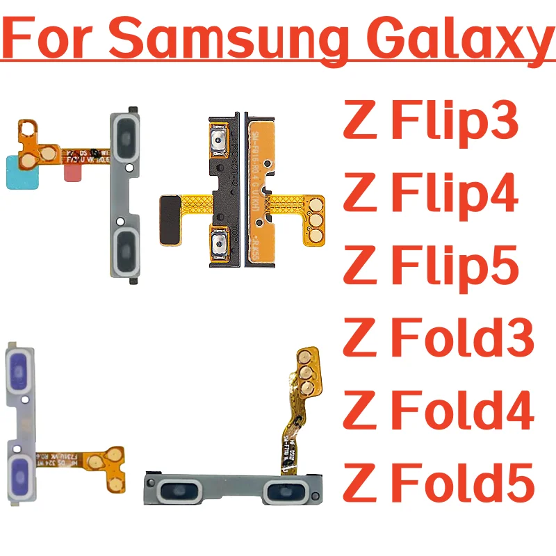 Power On Off Volume Side Button Flex Cable for Samsung Galaxy Z Flip3 4 5 Galaxy Z Fold3 4 5
Power On Off Volume Side Button Flex Cable for Samsung Galaxy Z Flip3 4 5 Galaxy Z Fold3 4 5