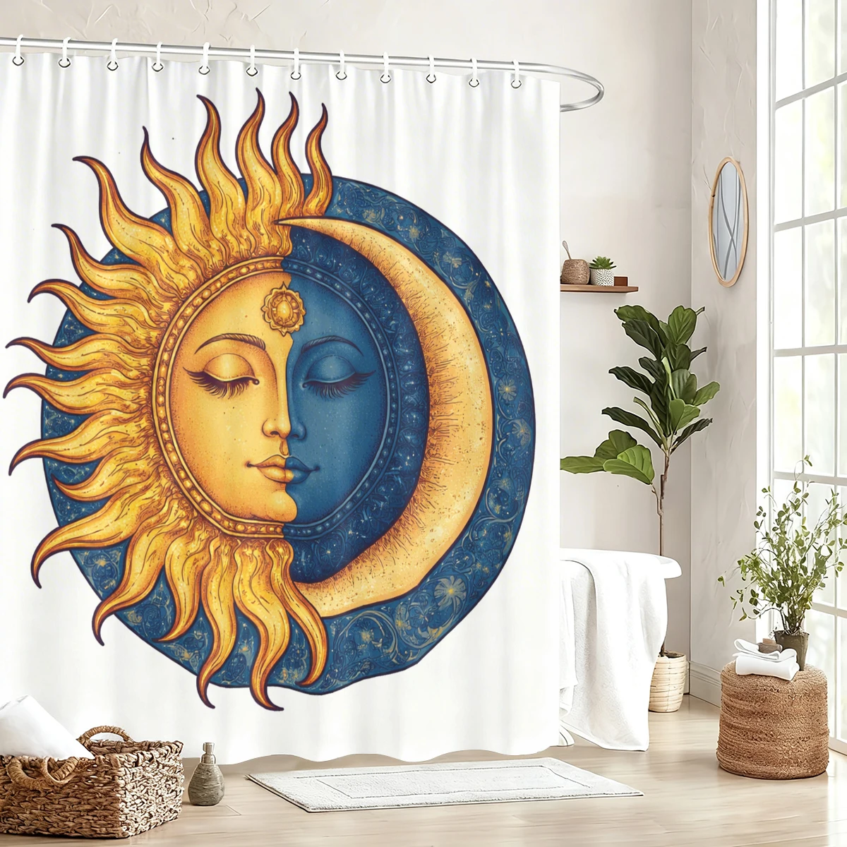 Яркая занавеска для душа с художественным узором из полиэстера - стильный декор для ванной комнаты, уникальная занавеска с принтом для домашней ванной.
Яркая занавеска для душа с художественным узором из полиэстера - стильный декор для ванной комнаты, уникальная занавеска с принтом для домашней ванной.