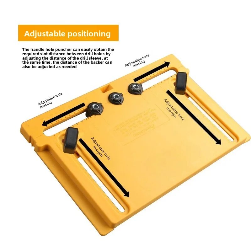 Woodworking handle punching machine, cabinet door punching and arranging holes, durable and sturdy, made of safe materials
Woodworking handle punching machine, cabinet door punching and arranging holes, durable and sturdy, made of safe materials