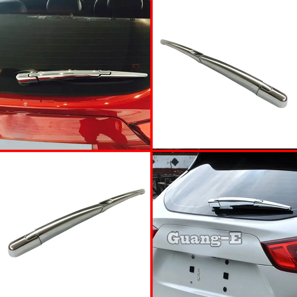 Для Nissan Qashqai J11 2016-2018: Комплект из 3 хромированных накладок из АБС-пластика на рамку форсунок стеклоочистителя заднего стекла (для стайлинга кузова)
Для Nissan Qashqai J11 2016-2018: Комплект из 3 хромированных накладок из АБС-пластика на рамку форсунок стеклоочистителя заднего стекла (для стайлинга кузова)