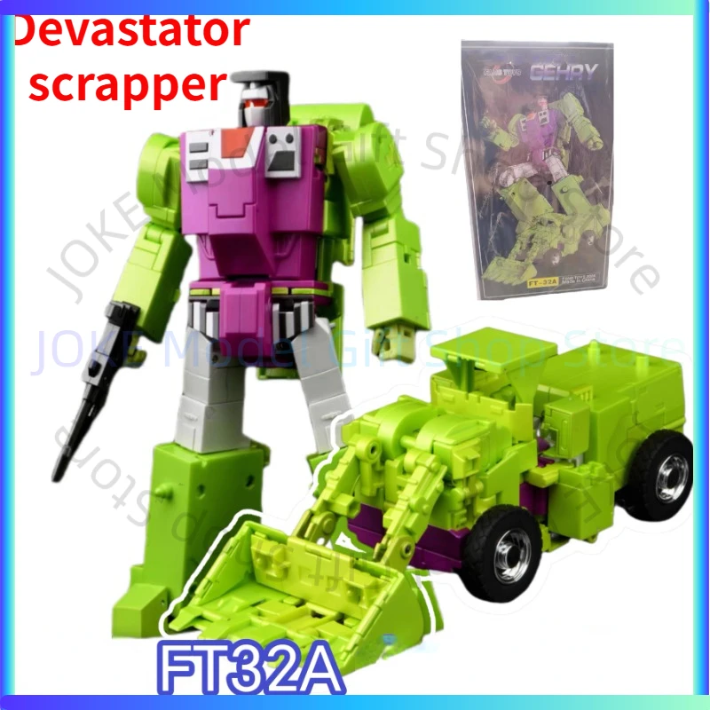In Stock Super Strong FansToys GEHRY FT-32A FT32A Devastat Scraper Combination Action Figures G1 Forklift Robot
In Stock Super Strong FansToys GEHRY FT-32A FT32A Devastat Scraper Combination Action Figures G1 Forklift Robot
