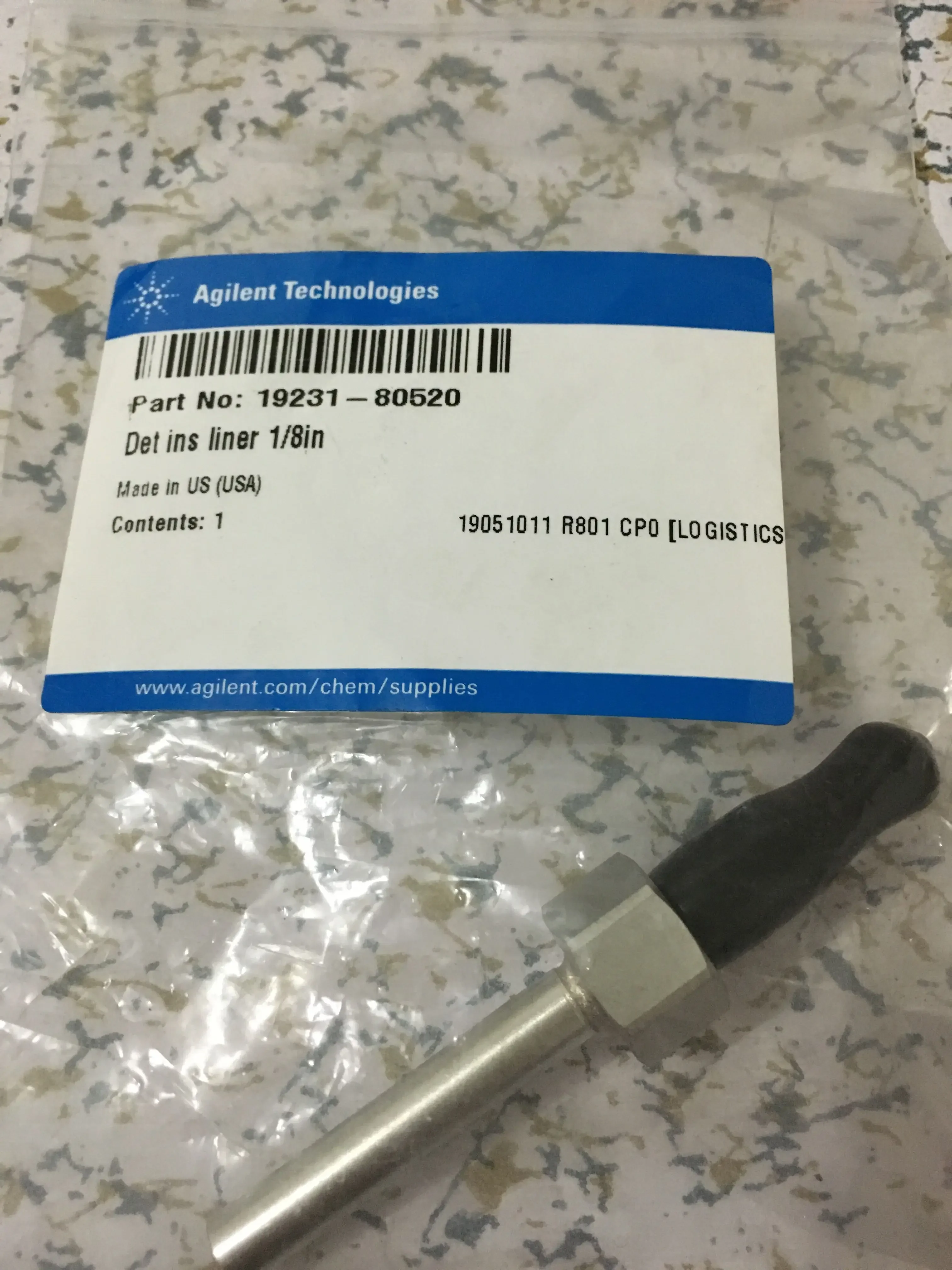 FID/NPD1/8 inch filled column connector 19231-80520 promotion, original
FID/NPD1/8 inch filled column connector 19231-80520 promotion, original