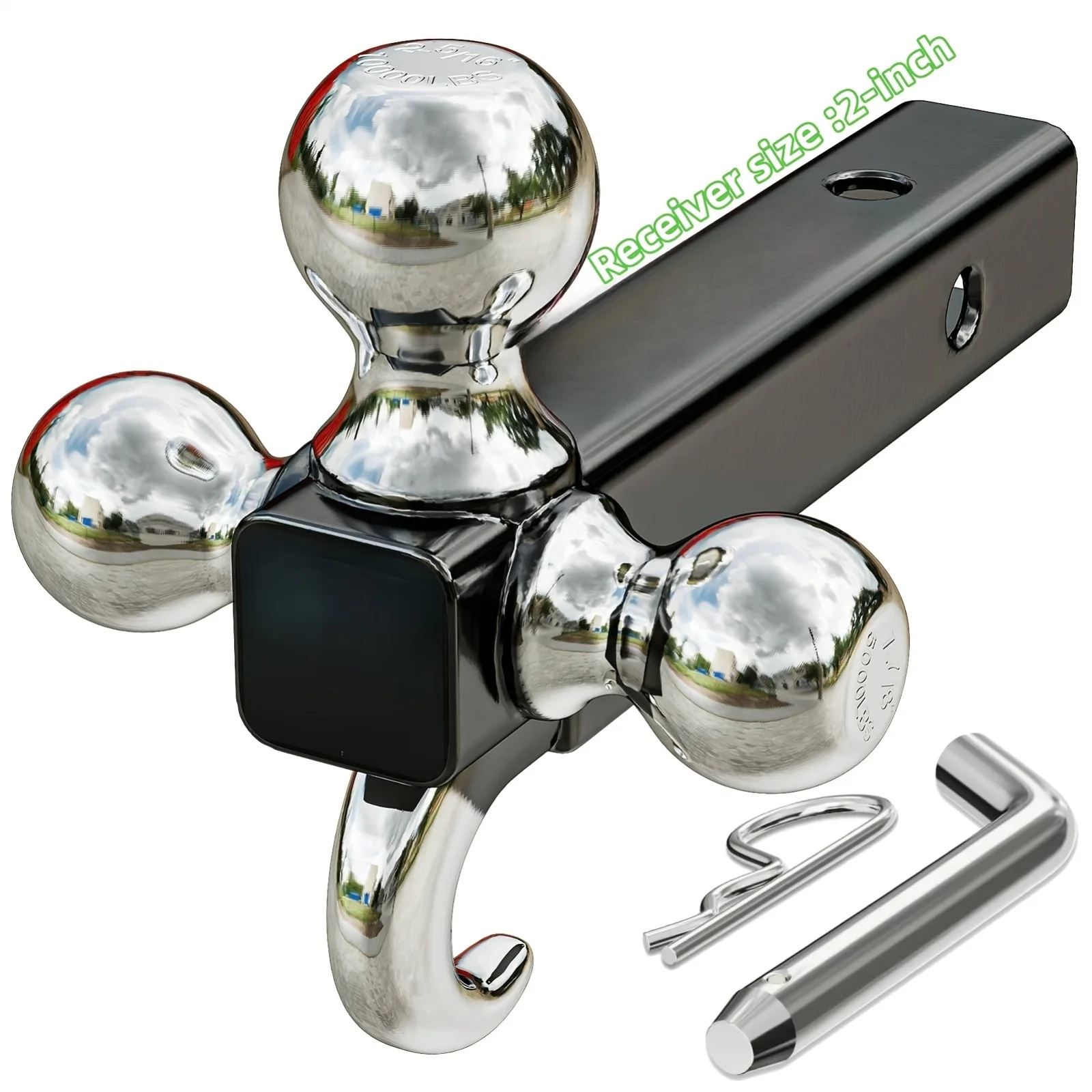 2Inch 45000 LBs Shackle Hitch Receiver Breaking Strength 3/4" D Ring Shackle W/Trailer Hitch Pin Heavy Duty Solid Recovery Towing Kit For Trucks Jeeps Off Road
2Inch 45000 LBs Shackle Hitch Receiver Breaking Strength 3/4" D Ring Shackle W/Trailer Hitch Pin Heavy Duty Solid Recovery Towing Kit For Trucks Jeeps Off Road