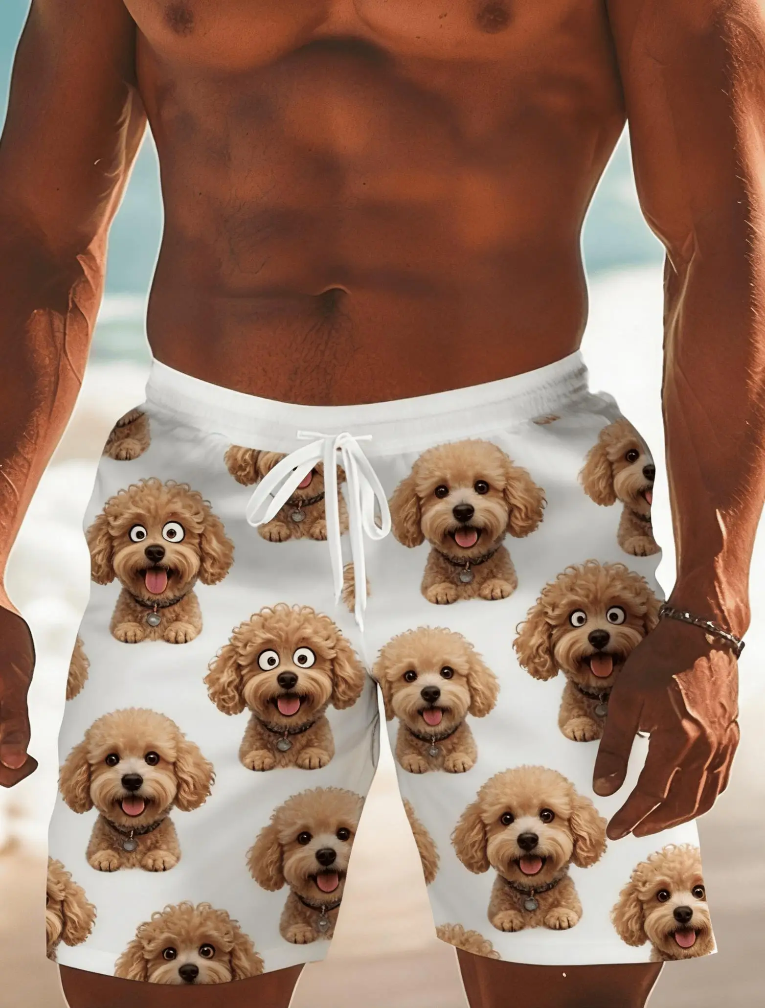 Men's Funny All-over Print Beach Shorts, Casual Spring Summer Seaside Vacation Surf Trunks
Men's Funny All-over Print Beach Shorts, Casual Spring Summer Seaside Vacation Surf Trunks