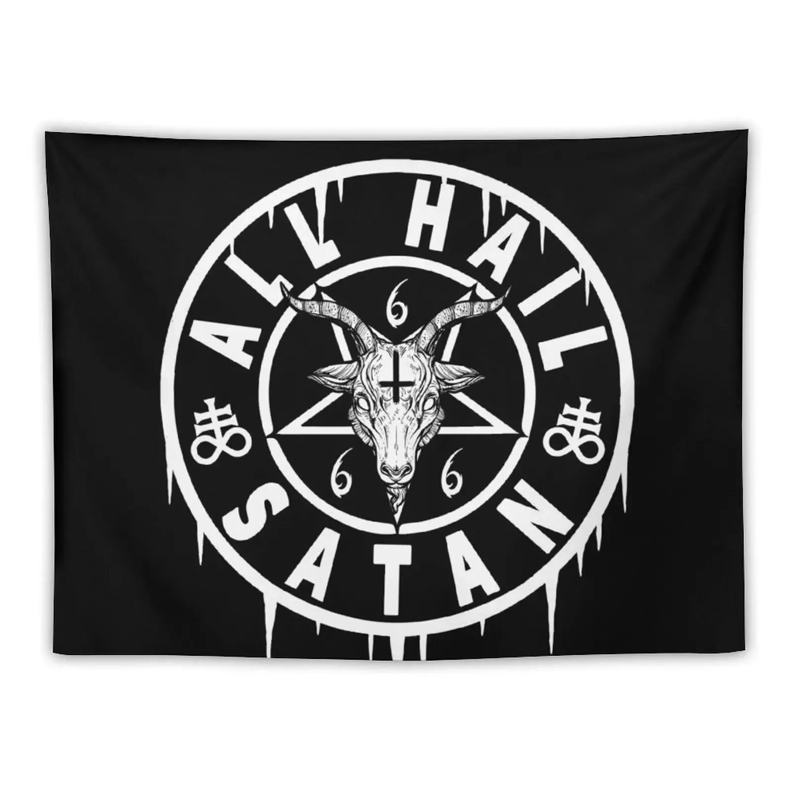 ALL HAIL SATAN - BAPHOMET SATANIC AND OCCULT Tapestry Room Decore Aesthetic Decoration Room Anime Decor Tapestry
ALL HAIL SATAN - BAPHOMET SATANIC AND OCCULT Tapestry Room Decore Aesthetic Decoration Room Anime Decor Tapestry