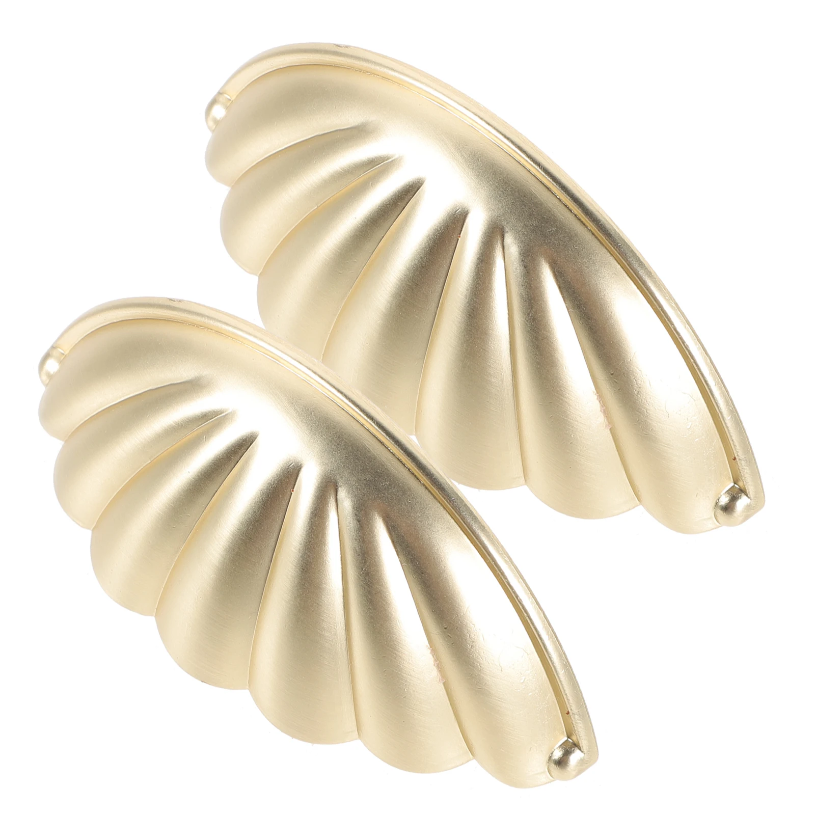 2 Pcs Cabinet Handle Vintage Shell Shaped Golden Pulls for Dresser Drawers Wardrobe Cupboards Furniture Accessories
2 Pcs Cabinet Handle Vintage Shell Shaped Golden Pulls for Dresser Drawers Wardrobe Cupboards Furniture Accessories