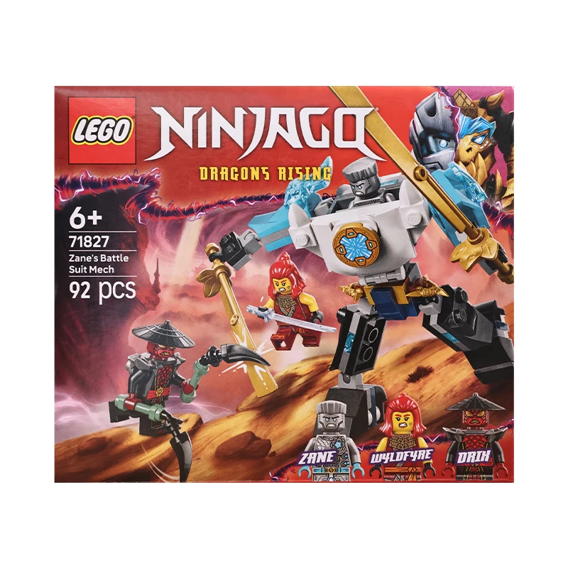 Lego 71827 Потрясающая боевая меха Ninjago серии 2025, новые строительные блоки, игрушки
Lego 71827 Потрясающая боевая меха Ninjago серии 2025, новые строительные блоки, игрушки