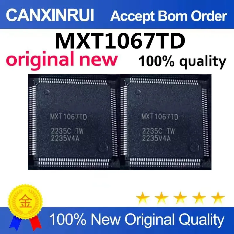 (5-100piezas)MXT1067TD; Touch sensor chip; QFP-128 package; Quality
(5-100piezas)MXT1067TD; Touch sensor chip; QFP-128 package; Quality