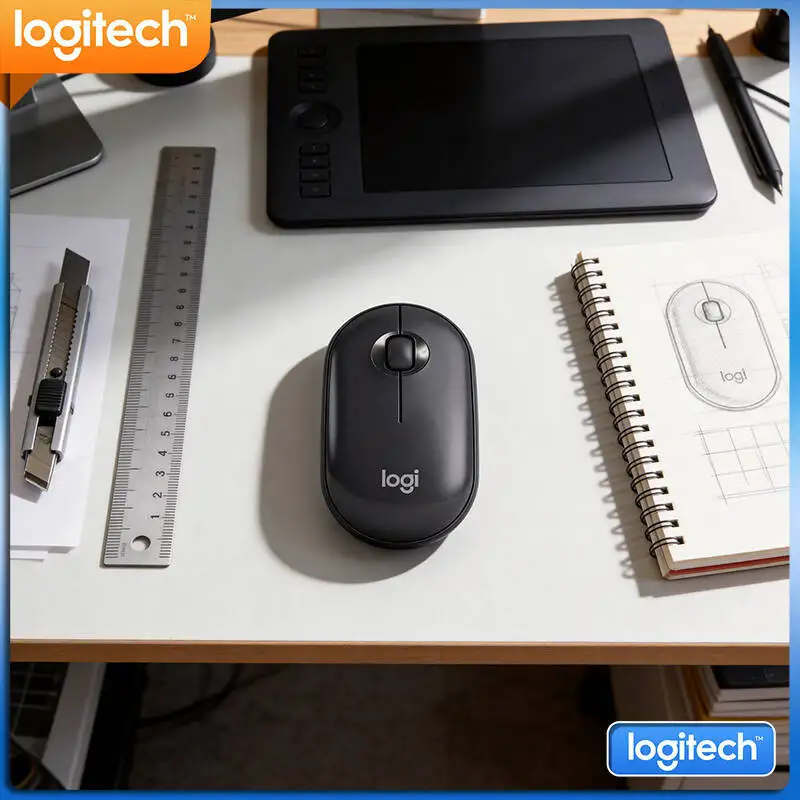 Logitech M350 Pebble Optical Mouse - Minimalist Design, Quiet Clicks, Dual Connectivity, 77g Light, Eco-Conscious User’s Pick
Logitech M350 Pebble Optical Mouse - Minimalist Design, Quiet Clicks, Dual Connectivity, 77g Light, Eco-Conscious User’s Pick