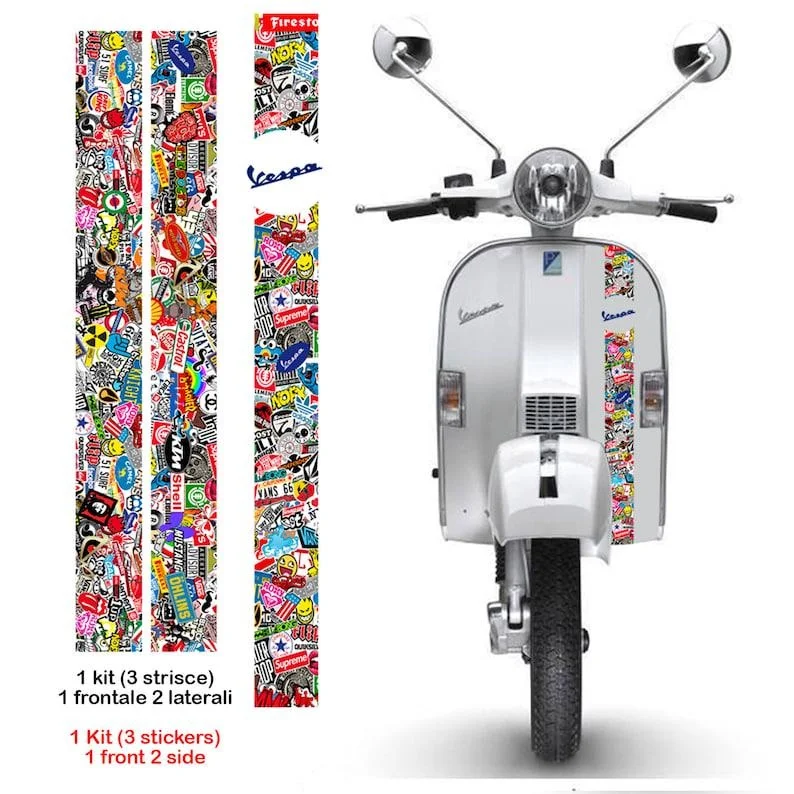 For 1Set Vespa strip sticker with vespa sticker bomb sponsor cropped print pvc 1 - 3 print strips on pvc contoured
For 1Set Vespa strip sticker with vespa sticker bomb sponsor cropped print pvc 1 - 3 print strips on pvc contoured