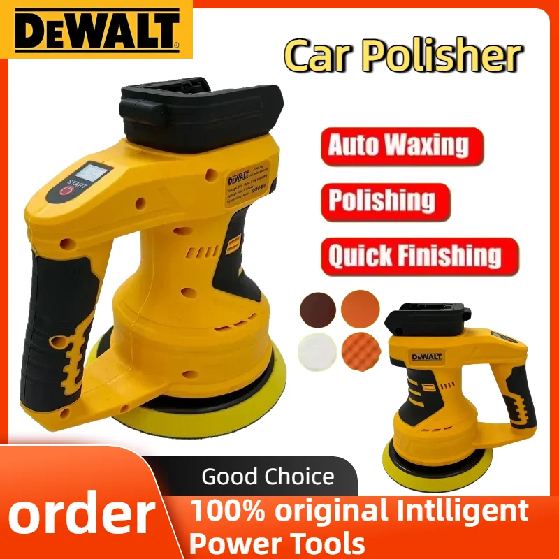 Dewalt 8 Gears Cordless Car Polisher Adjustable Speed Auto Electric Waxing Sanding Sealing Glaze Power Tool
Dewalt 8 Gears Cordless Car Polisher Adjustable Speed Auto Electric Waxing Sanding Sealing Glaze Power Tool