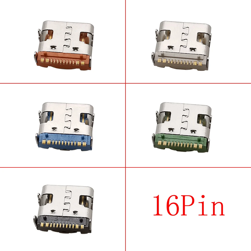 10 шт. USB 3.1 Type C Jack 16-контактный гнездовой разъем Порт зарядки DIY RepairDIP Крепление на печатную плату Пайка 5A Адаптер гнезда USB-C Type-C
10 шт. USB 3.1 Type C Jack 16-контактный гнездовой разъем Порт зарядки DIY RepairDIP Крепление на печатную плату Пайка 5A Адаптер гнезда USB-C Type-C