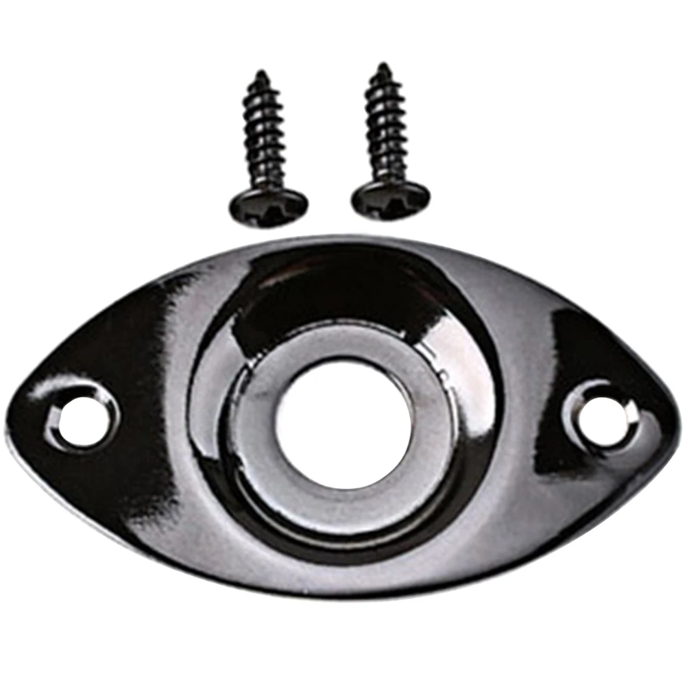 Black Socket Sheet Bass Guitar Parts Input Plates for Metal Pickup Jack Electronic
Black Socket Sheet Bass Guitar Parts Input Plates for Metal Pickup Jack Electronic
