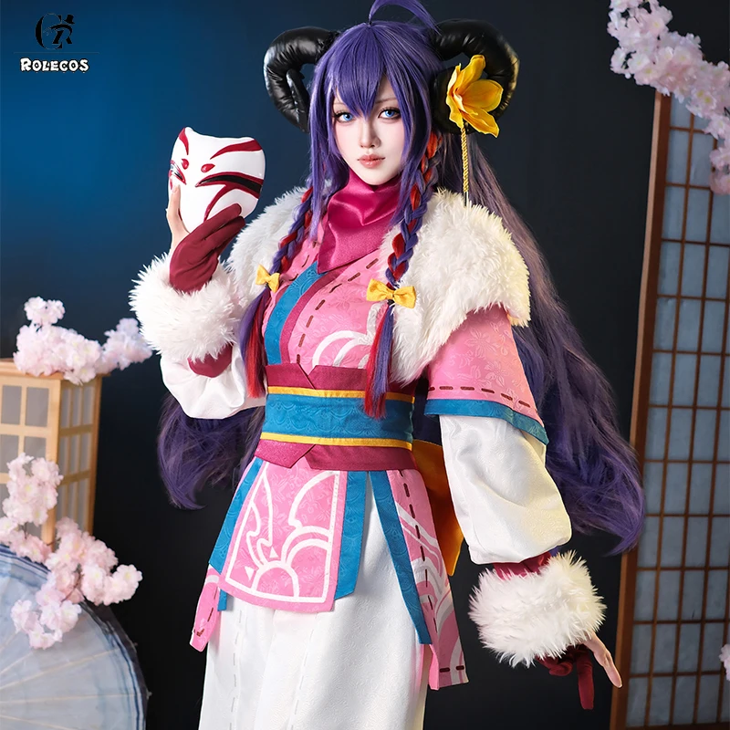 ROLECOS Game lol Spirit Blossom Kindred Cosplay Costume Role Playing Clothes Halloween Uniform Women Carnival Outfit
ROLECOS Game lol Spirit Blossom Kindred Cosplay Costume Role Playing Clothes Halloween Uniform Women Carnival Outfit