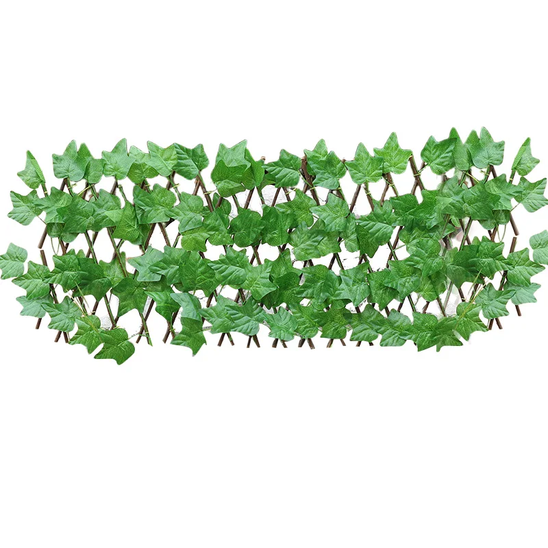 Simulation Fence Telescopic Fence Fake Flowers Green Leaves Artificial Faux Ivy Leaves Wooden Fence For Garden Decor Buildings
Simulation Fence Telescopic Fence Fake Flowers Green Leaves Artificial Faux Ivy Leaves Wooden Fence For Garden Decor Buildings