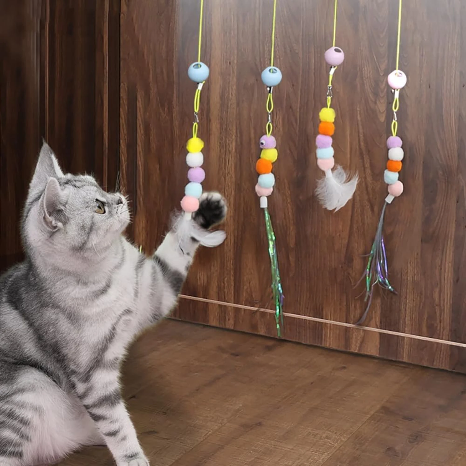 Enrich your cat's playtime with these luxurious and interactive toys to provide hours of entertainment and engagement in a color
Enrich your cat's playtime with these luxurious and interactive toys to provide hours of entertainment and engagement in a color