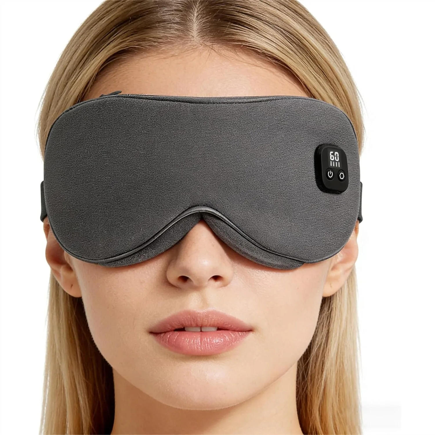 Cordless Heated Eye Mask With 4 Temperature Modes And 4-Level Timer For Dry Eyes Relief, 100% Cotton Washable Cover, Portable Travel Eye Warmer Dark Grey
Cordless Heated Eye Mask With 4 Temperature Modes And 4-Level Timer For Dry Eyes Relief, 100% Cotton Washable Cover, Portable Travel Eye Warmer Dark Grey