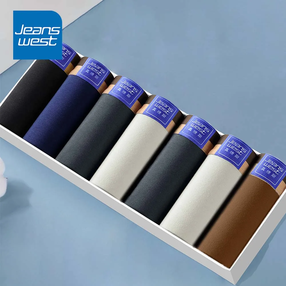 JEANSWEST 7pcs Men's Panties Cotton Sexy Lingerie Letter Waistband Man Underwear High elasticity Boxer For Man
JEANSWEST 7pcs Men's Panties Cotton Sexy Lingerie Letter Waistband Man Underwear High elasticity Boxer For Man