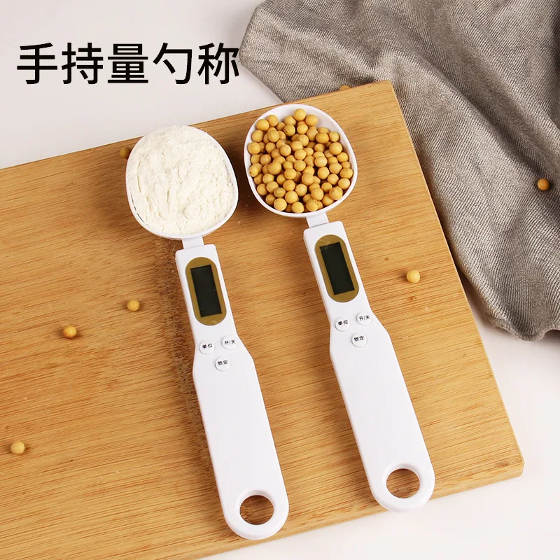 500g/0.1g Portable LCD Digital Kitchen Scale Measuring Spoon Coffee Sugar Gram Electronic Spoon Weight Food Scale
500g/0.1g Portable LCD Digital Kitchen Scale Measuring Spoon Coffee Sugar Gram Electronic Spoon Weight Food Scale