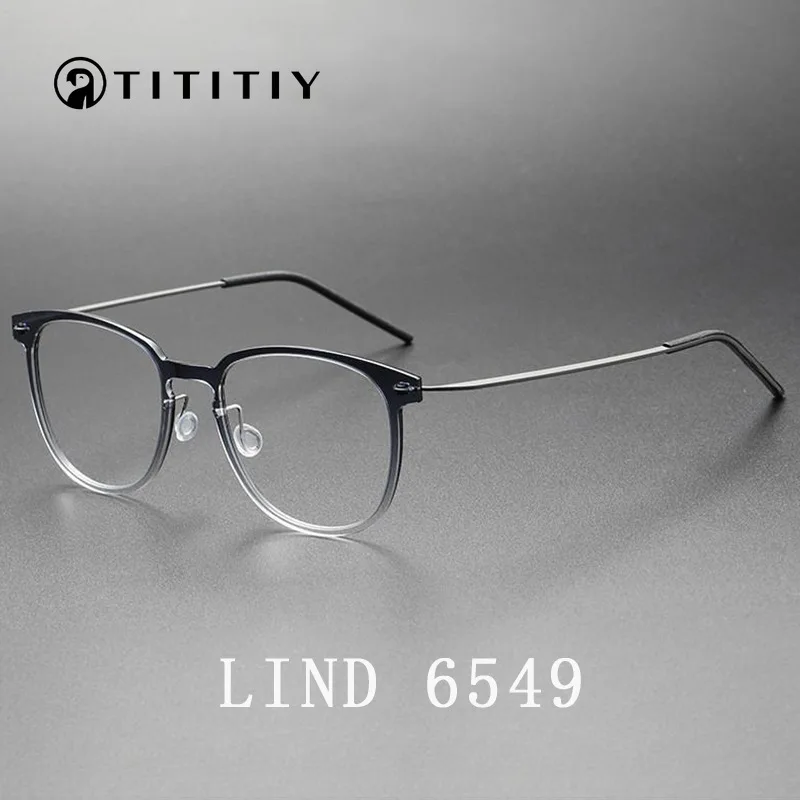 Denmark Brand Handmade Screwless Eyewear Men Ultra-Light Nylon Titanium Eyeglasses Frame Women Anti Blue Ray Glasses Frame 6549
Denmark Brand Handmade Screwless Eyewear Men Ultra-Light Nylon Titanium Eyeglasses Frame Women Anti Blue Ray Glasses Frame 6549