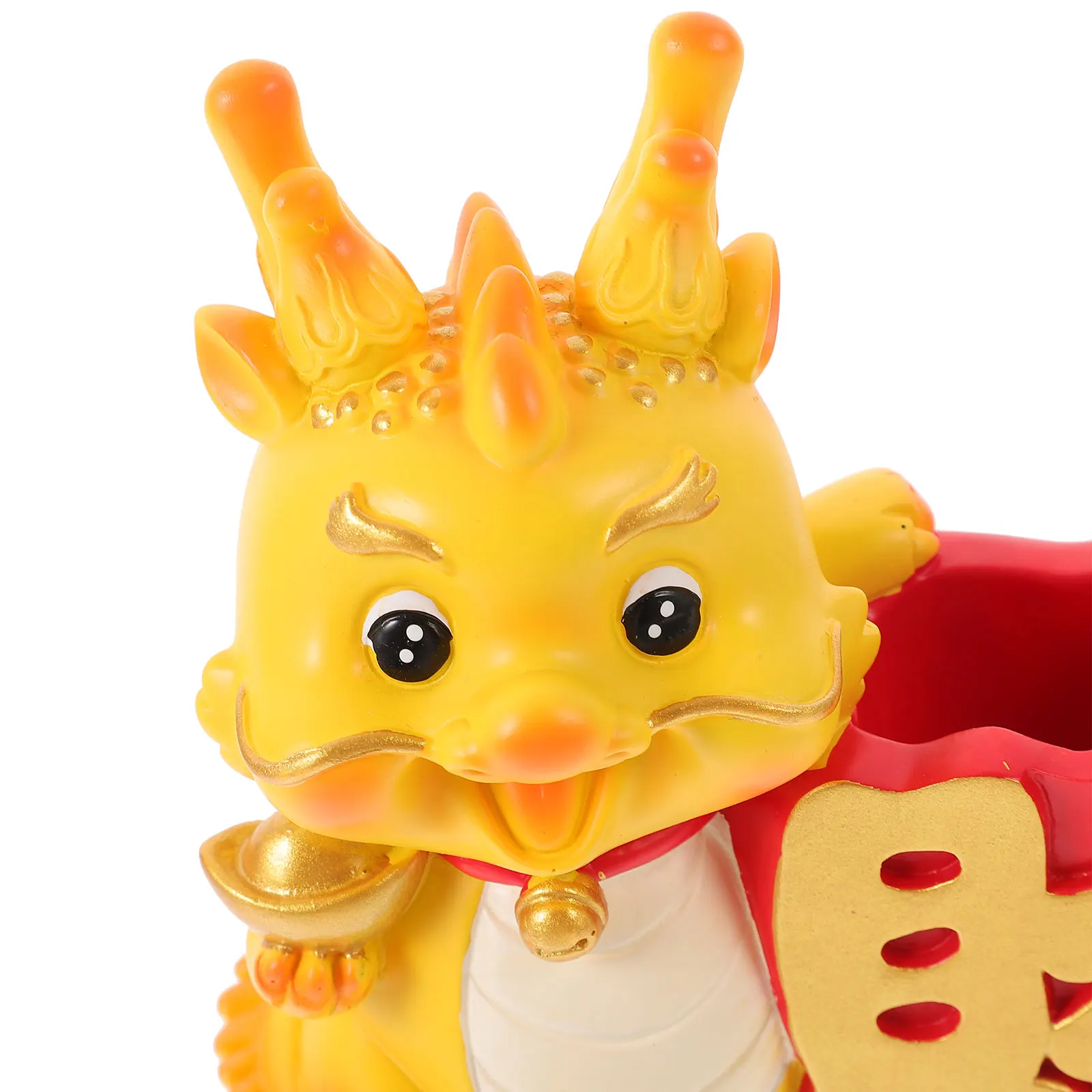 Cute Resin Dragon Pen Holder Pencil Storage Bucket Desk Organizer Office Supplies Cartoon Dragon Year Decoration For Pens
Cute Resin Dragon Pen Holder Pencil Storage Bucket Desk Organizer Office Supplies Cartoon Dragon Year Decoration For Pens