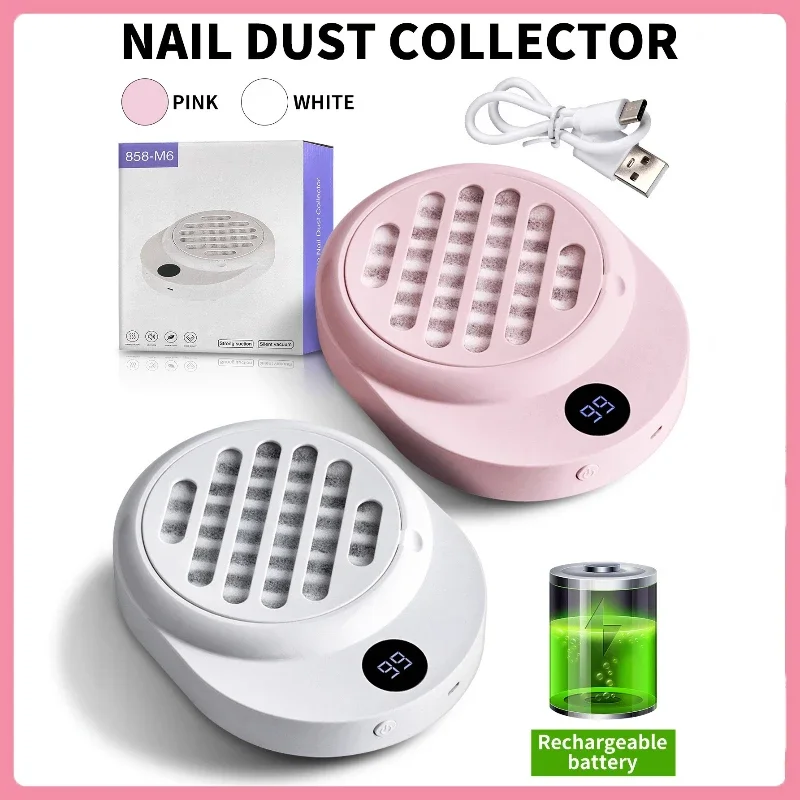 Mini Battery-Powered Nail Art Vacuum Cleaner Brushless Motor Silent Operation Dust Filter for Grinding And Nail Removal
Mini Battery-Powered Nail Art Vacuum Cleaner Brushless Motor Silent Operation Dust Filter for Grinding And Nail Removal