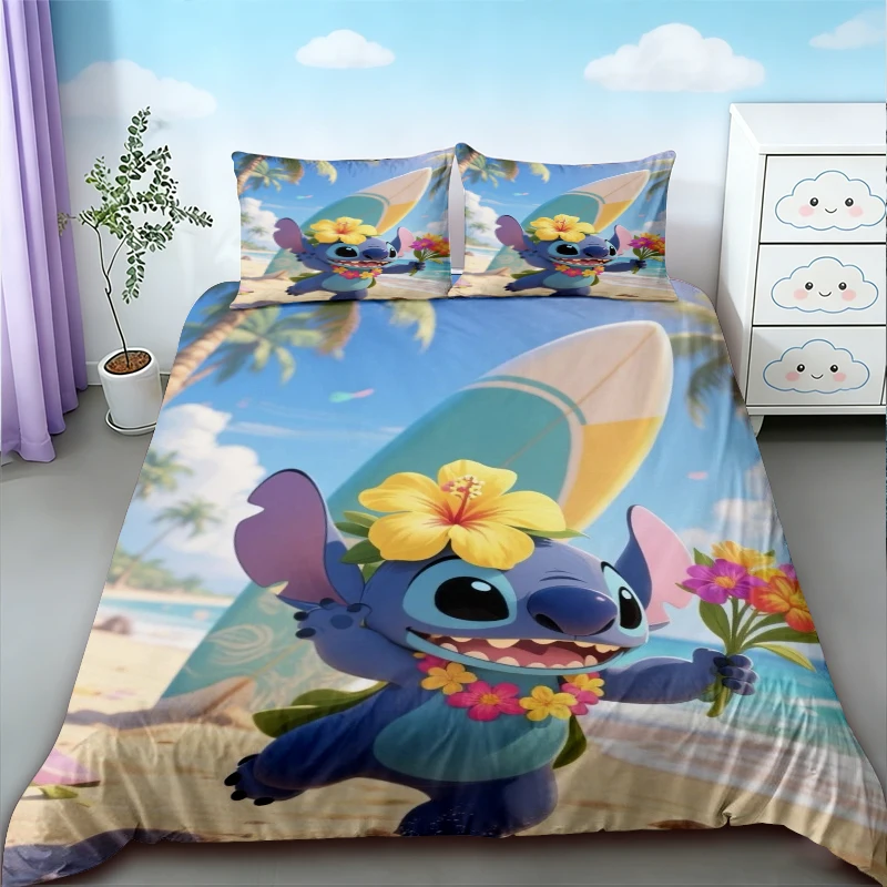 3pcs Duvet Cover Stitch Soft Comfortable Cartoon Bedding Set Comforter Cover for Bedroom Home Queen King Size
3pcs Duvet Cover Stitch Soft Comfortable Cartoon Bedding Set Comforter Cover for Bedroom Home Queen King Size