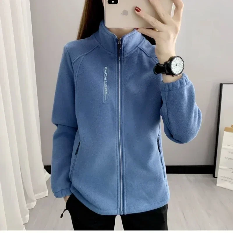 Plus Size Autumn Winter Polar Fleece Warm Coat Women Sweatshirt Outdoor Sports Casual Zipper Cardigan Jacket Top Slim Teenagers
Plus Size Autumn Winter Polar Fleece Warm Coat Women Sweatshirt Outdoor Sports Casual Zipper Cardigan Jacket Top Slim Teenagers