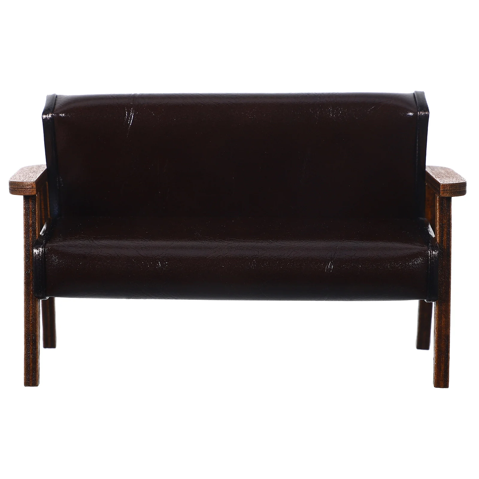 Miniature Sofa Chair Deep Brown 12 Scale Dollhouse Mini Furniture Vintage Decor Small Size Photography Prop Mini House
Miniature Sofa Chair Deep Brown 12 Scale Dollhouse Mini Furniture Vintage Decor Small Size Photography Prop Mini House