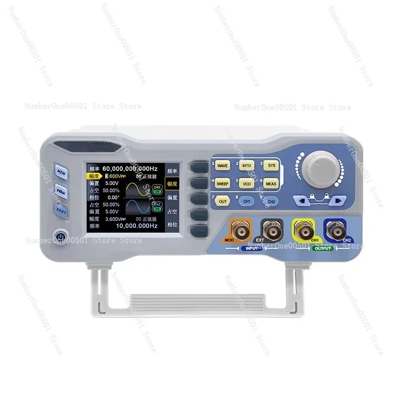 JDS8000 Programmable Numerical Control Dual Channel DDS Function Signal Source Generator Sweeper
JDS8000 Programmable Numerical Control Dual Channel DDS Function Signal Source Generator Sweeper