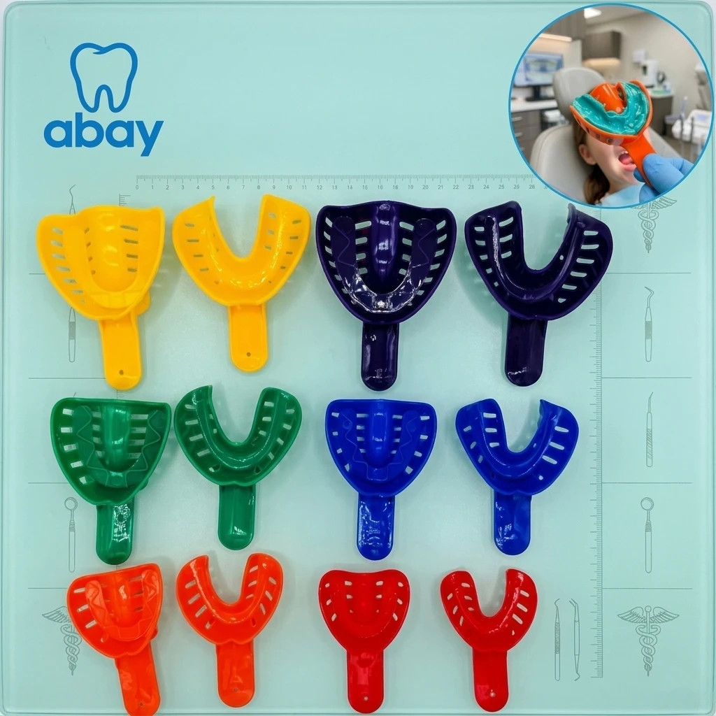 Disposable Plastic Dental Impression Trays Adult and Children S/M/L Without Mesh Implant Tray Dentistry Supplies Teeth Holder
Disposable Plastic Dental Impression Trays Adult and Children S/M/L Without Mesh Implant Tray Dentistry Supplies Teeth Holder