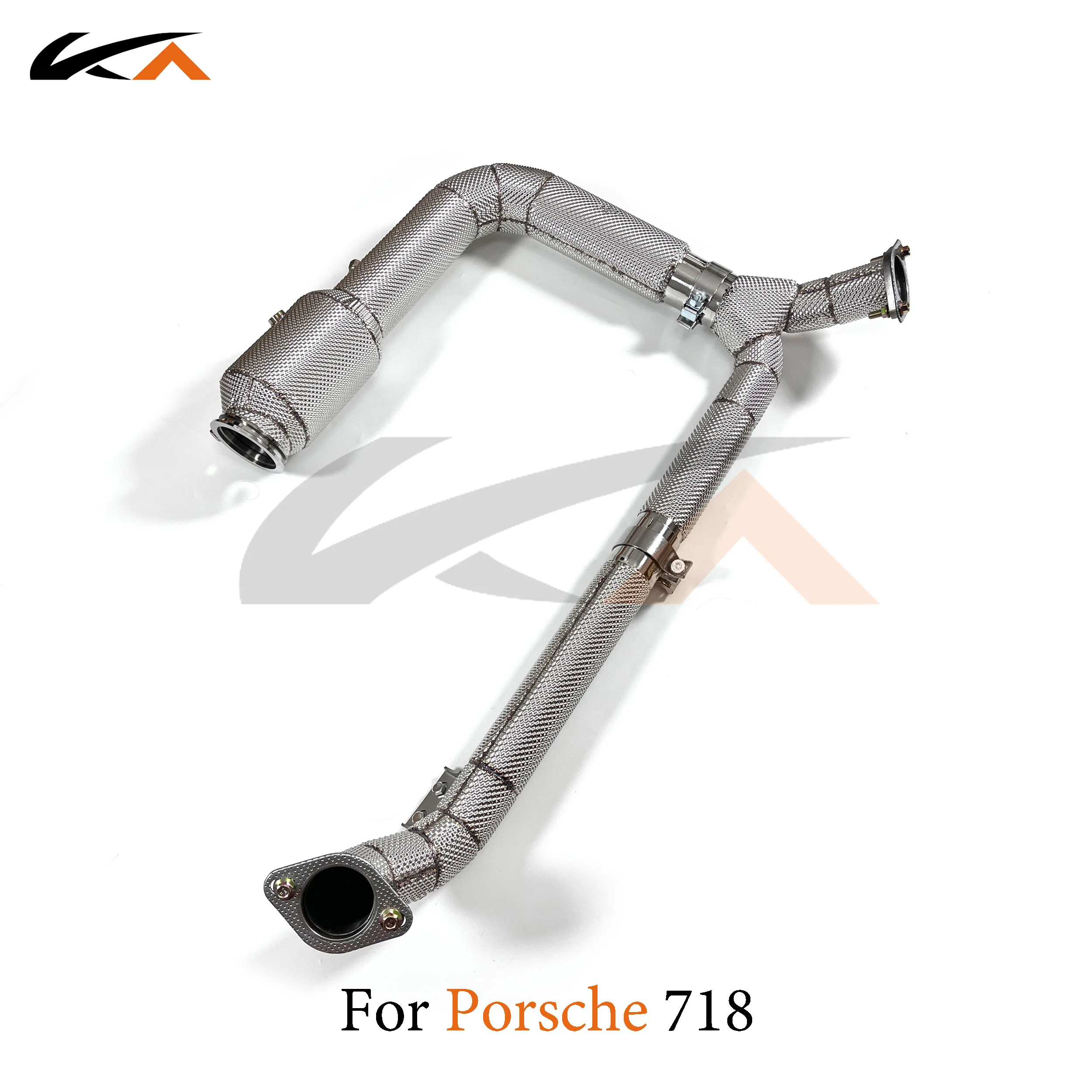 KA Tuning downpipe exhaust stainless headers for Porsche 718 Cayman Boxster 982 2.0T performance auto part heat shield catalysis
KA Tuning downpipe exhaust stainless headers for Porsche 718 Cayman Boxster 982 2.0T performance auto part heat shield catalysis