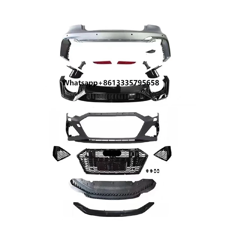 For 2019-21 A6 C7 Body Kit Upgrade to RS6 External Front and Rear Bumper Grilles Upgrade From Old to New
For 2019-21 A6 C7 Body Kit Upgrade to RS6 External Front and Rear Bumper Grilles Upgrade From Old to New