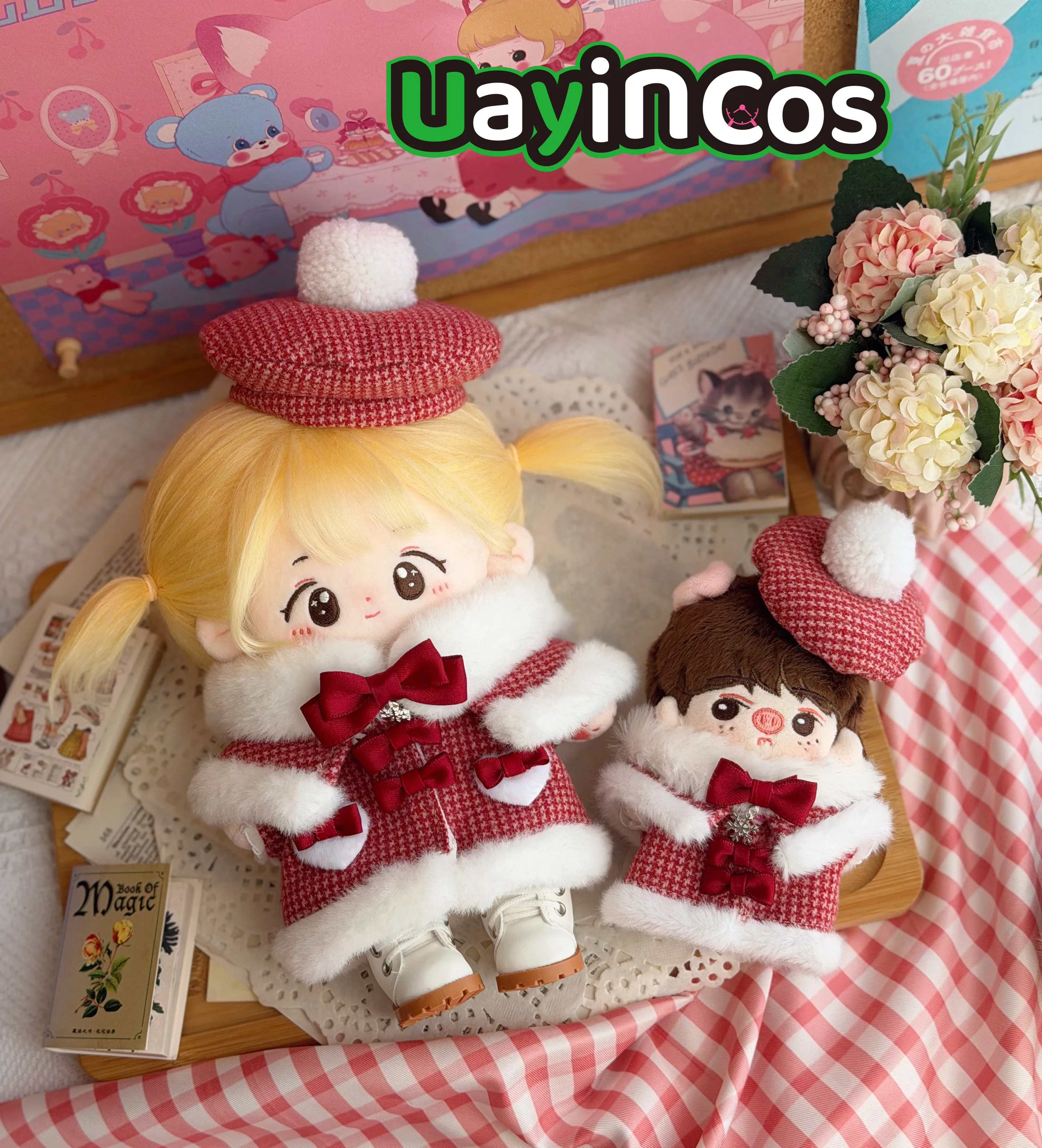 10 см 20 см кукольная одежда, плащ, пальто, сапоги с клубничным яблоком, зимняя одежда, костюм, аксессуары, аниме-фигурка, игра, игрушка для детей G
10 см 20 см кукольная одежда, плащ, пальто, сапоги с клубничным яблоком, зимняя одежда, костюм, аксессуары, аниме-фигурка, игра, игрушка для детей G