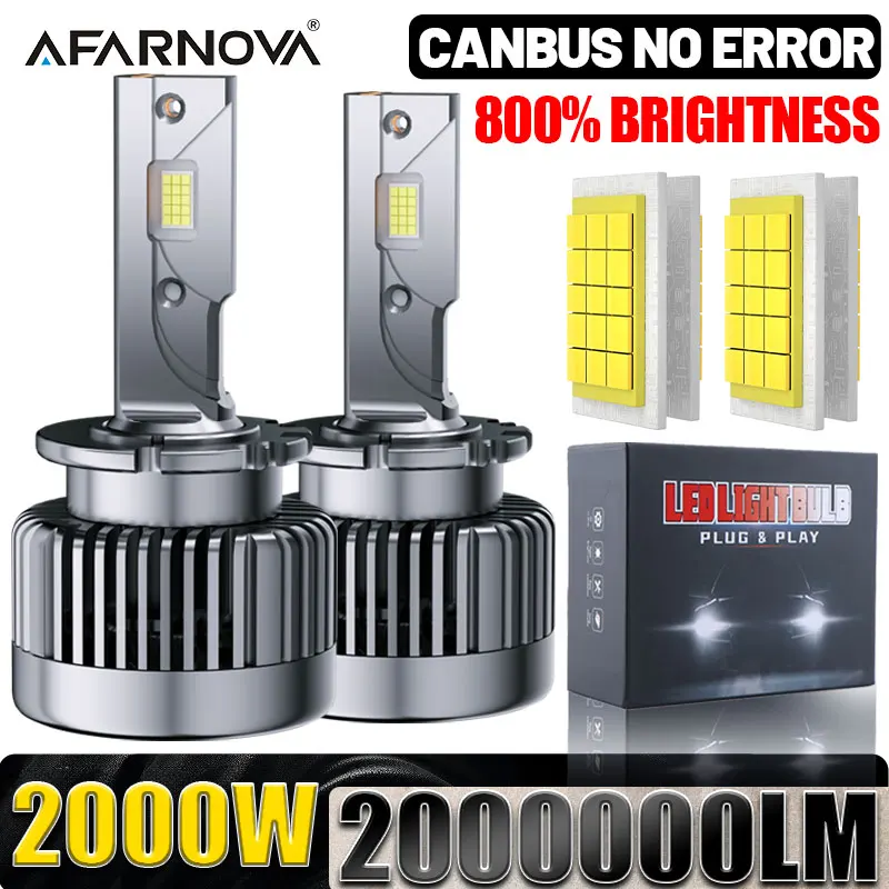 2000W 2000000LM D Series D2S D4S Car LED Headlight D3S Canbus Bulb CSP Chips D5S D2S D8S Super Bright Headlights D1R D4R D2R D3R
2000W 2000000LM D Series D2S D4S Car LED Headlight D3S Canbus Bulb CSP Chips D5S D2S D8S Super Bright Headlights D1R D4R D2R D3R