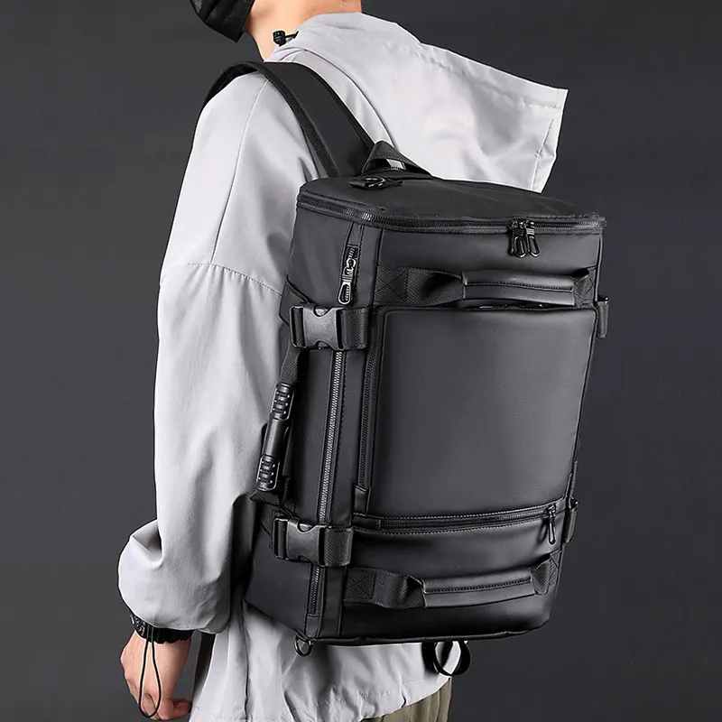 Мужской рюкзак, дорожная многофункциональная сумка через плечо, 16-дюймовые рюкзаки для ноутбука, мужской походный водонепроницаемый рюкзак, сумка для багажа
Мужской рюкзак, дорожная многофункциональная сумка через плечо, 16-дюймовые рюкзаки для ноутбука, мужской походный водонепроницаемый рюкзак, сумка для багажа
