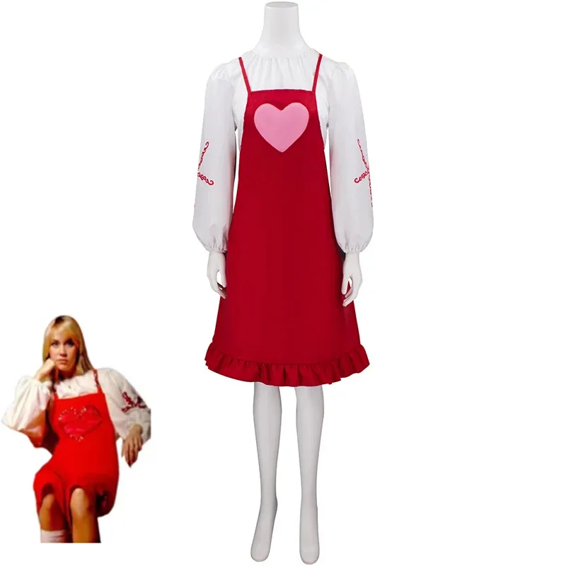 Agnetha Faltskong Cosplay Fantasy Vintage Slip Dress Clothing 70s Retro Band ABBA Costume Disguise Adult Women Roleplay Outfits
Agnetha Faltskong Cosplay Fantasy Vintage Slip Dress Clothing 70s Retro Band ABBA Costume Disguise Adult Women Roleplay Outfits