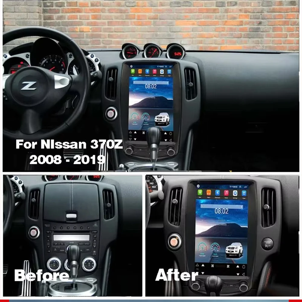 13.8" Android 13 Style Screen For Nissan 370Z Z34 2008-2019 Car Multimedia Player Stereo Receiver Radio Head Unit CarPlay
13.8" Android 13 Style Screen For Nissan 370Z Z34 2008-2019 Car Multimedia Player Stereo Receiver Radio Head Unit CarPlay