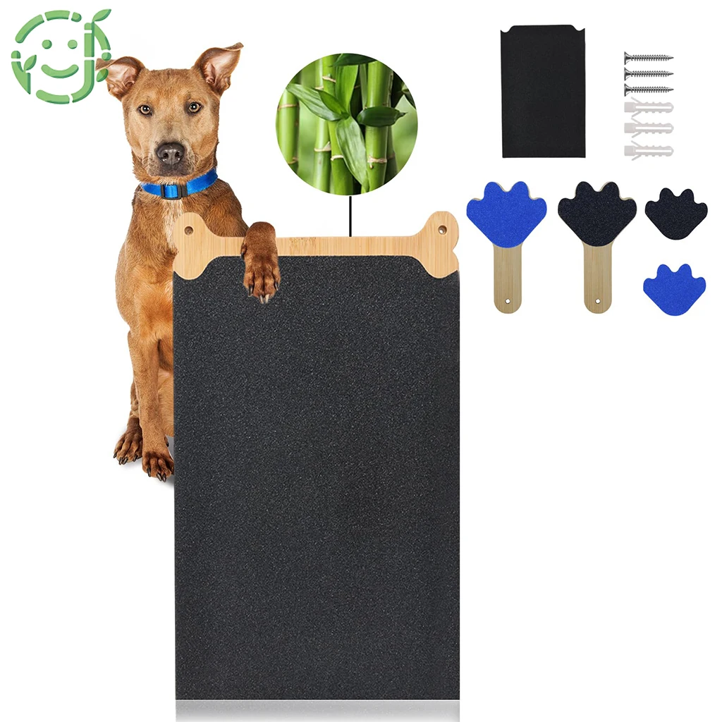 Natural Bamboo Cat Scratch Board for Training and Socialization Dog Scratch Pad for Nails
Natural Bamboo Cat Scratch Board for Training and Socialization Dog Scratch Pad for Nails