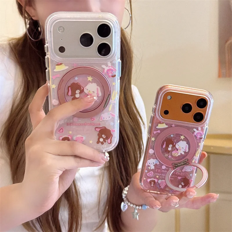 Kawaii Sugarbunnies Print Clear 360° Phone Case for iPhone 15 16 17 Pro Max Shockproof Protective Cover Lovely Case
Kawaii Sugarbunnies Print Clear 360° Phone Case for iPhone 15 16 17 Pro Max Shockproof Protective Cover Lovely Case