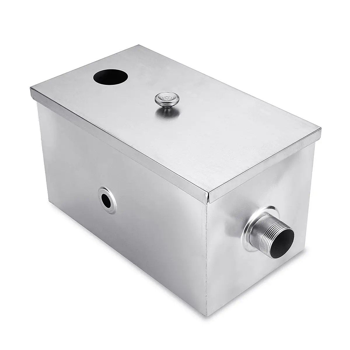 300*250*250mm For Restaurant Kitchen Waste Water Treatment Tools Stainless Steel Grease Trap Interceptor Oil Water Separator
300*250*250mm For Restaurant Kitchen Waste Water Treatment Tools Stainless Steel Grease Trap Interceptor Oil Water Separator