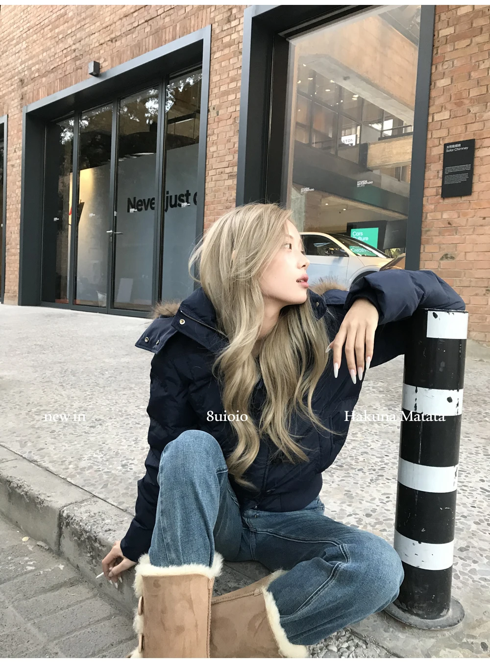 Autumn Winter Fur Hooded Jacket Women Outerwear Thick Dowon Cotton Padded Slim Short Parkas Female Cropped Puffer Bubble Coat 35 S783e35bf561d4263928b7444ae3e4ffaM