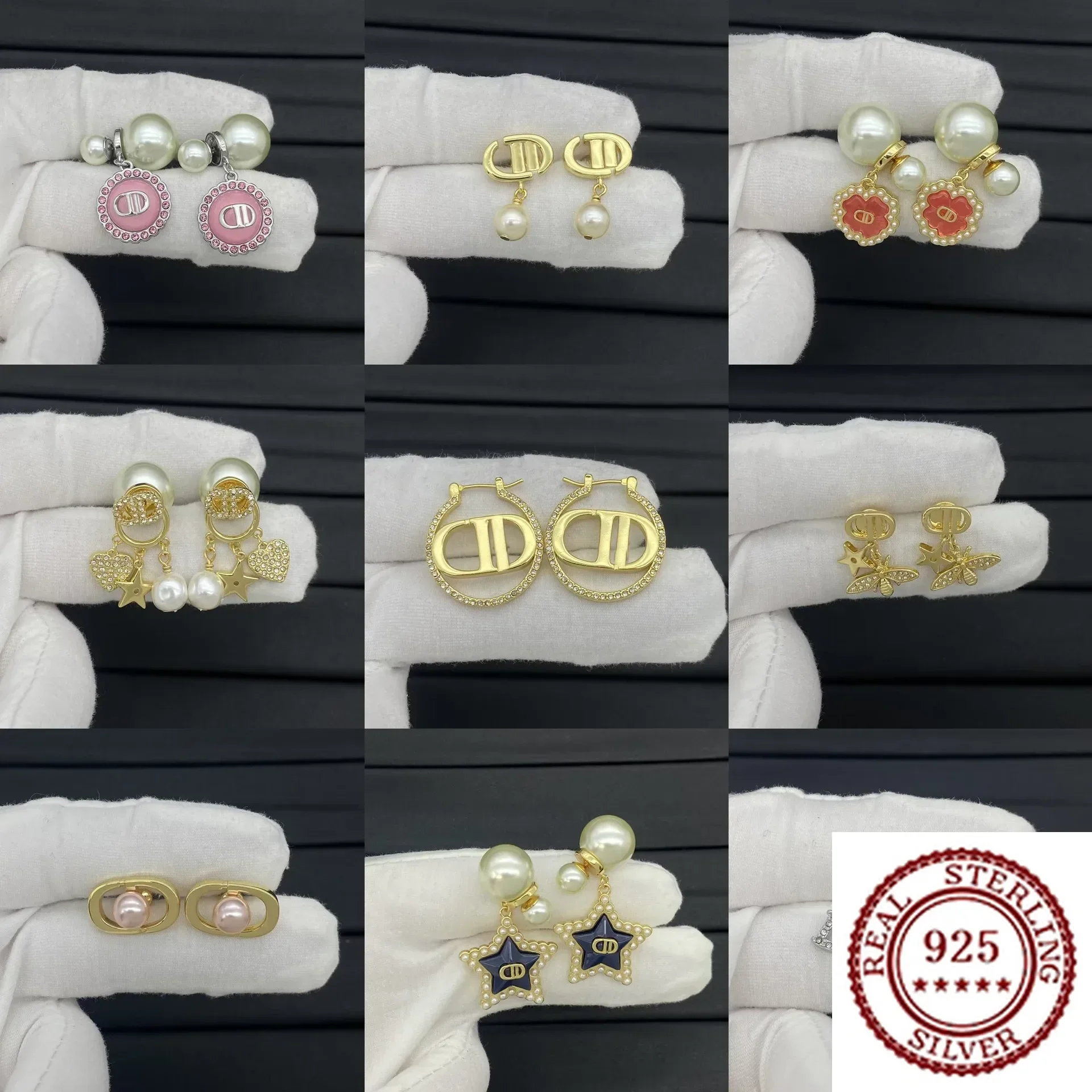 2025 New Trend DIY Sterling Silver Classic CD Letter Pearl Earrings For Women Fashion Retro High-end Versatile Creative Earrings
2025 New Trend DIY Sterling Silver Classic CD Letter Pearl Earrings For Women Fashion Retro High-end Versatile Creative Earrings