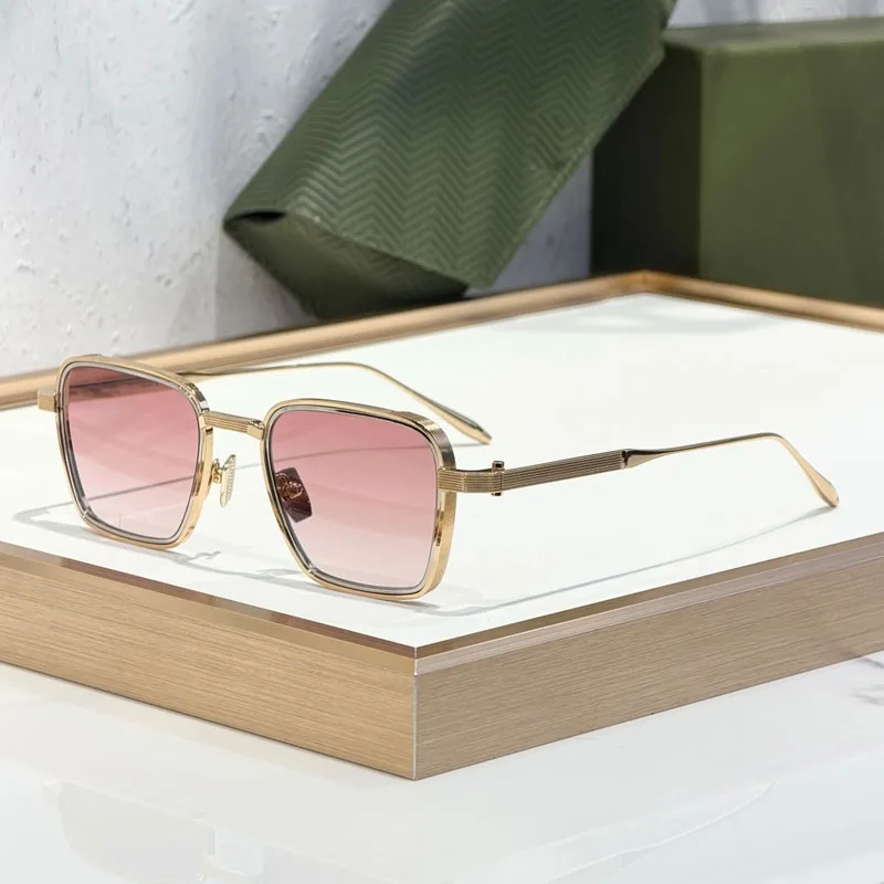 Designer Sunglasses Men Japanese Handmade with Knurled Temples UV400 Glasses Aks-529 Square Alloy Double-layer Fashion
Designer Sunglasses Men Japanese Handmade with Knurled Temples UV400 Glasses Aks-529 Square Alloy Double-layer Fashion