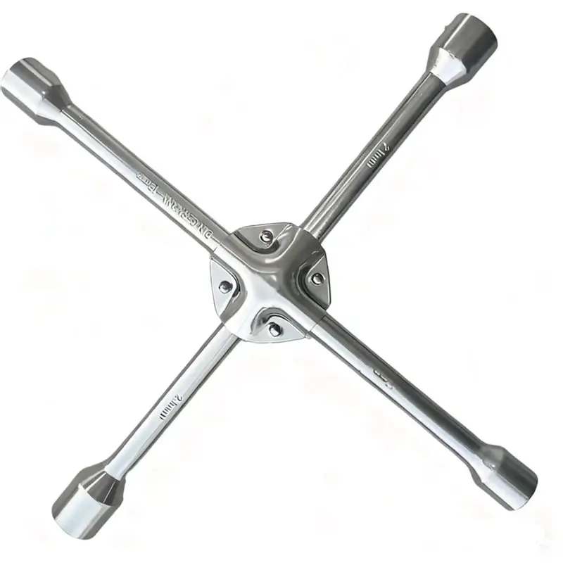 A74E-14" Reinforced Cross Lug Wrench - Heavy Duty High Carbon Steel - Extra Heavy Duty For Truck, SUV & Van
A74E-14" Reinforced Cross Lug Wrench - Heavy Duty High Carbon Steel - Extra Heavy Duty For Truck, SUV & Van