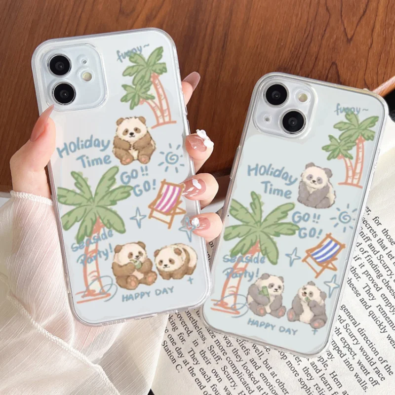 Panda Couple Phone Cases For IPhone 15 14 13 12 11 Pro Max X XSMAX XR 7 8 Plus SE2 Mobile Call Case Cute Funny Animal Soft Cover
Panda Couple Phone Cases For IPhone 15 14 13 12 11 Pro Max X XSMAX XR 7 8 Plus SE2 Mobile Call Case Cute Funny Animal Soft Cover