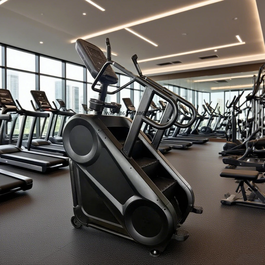 Commercial Grade Stairmaster Stepper & Vertical Climber Cardio Machine with Connected Screen for Home Gym Use
Commercial Grade Stairmaster Stepper & Vertical Climber Cardio Machine with Connected Screen for Home Gym Use