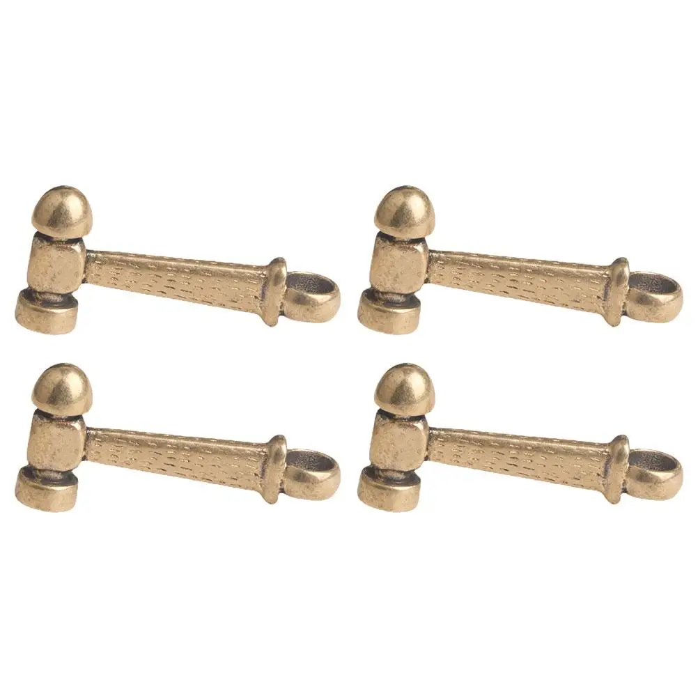 4 Pcs Small Hammer Ornament Decoration Creative Charm Statue Brass Decorative Pendant Home Child
4 Pcs Small Hammer Ornament Decoration Creative Charm Statue Brass Decorative Pendant Home Child
